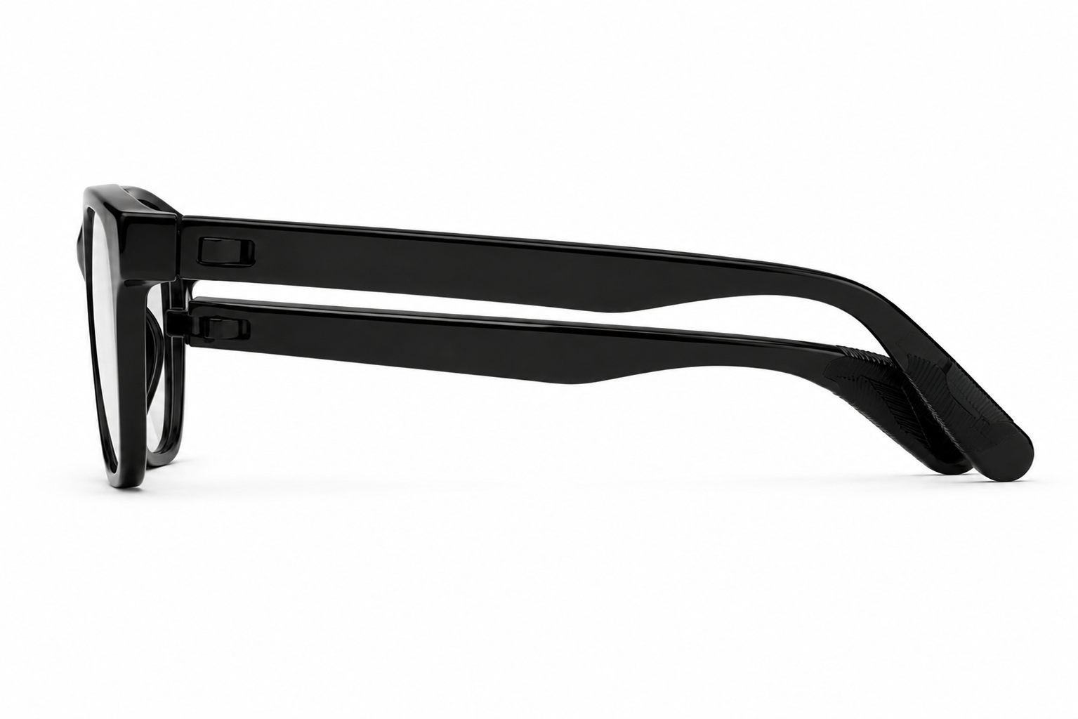 Side-folded view showing the slim profile of the Almasi Vela frame.